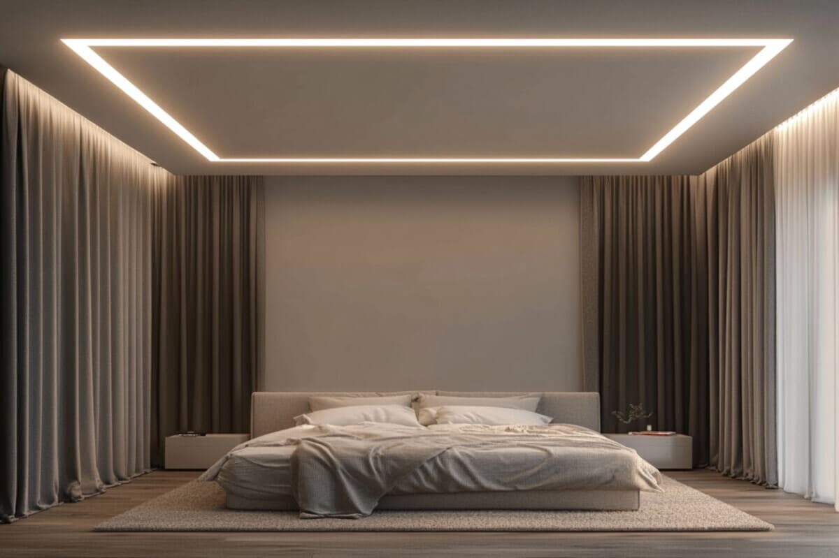 Inject Elegance with Peripheral Modern Bedroom Ceiling Designs